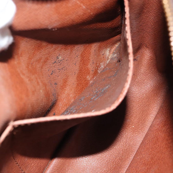 LOUIS VUITTON Monogram Compiegne 28 Clutch Bag M51845 LV Auth BA5993