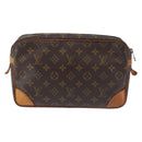LOUIS VUITTON Monogram Compiegne 28 Clutch Bag M51845 LV Auth BA5993-3