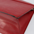 LOUIS VUITTON Epi Trousse Crete Clutch Bag Red M48407 LV Auth BA5996-10