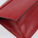 LOUIS VUITTON Epi Trousse Crete Clutch Bag Red M48407 LV Auth BA5996-16
