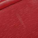 LOUIS VUITTON Epi Trousse Crete Clutch Bag Red M48407 LV Auth BA5996-8