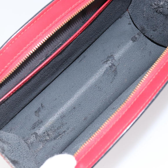 LOUIS VUITTON Epi Trousse Crete Clutch Bag Red M48407 LV Auth BA5996
