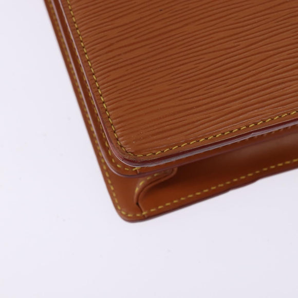 LOUIS VUITTON Epi Serviette Conseiller Briefcase Gold M54428 LV Auth BA5997