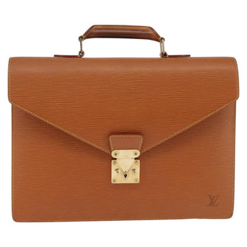 LOUIS VUITTON Epi Serviette Conseiller Briefcase Gold M54428 LV Auth BA5997 - 0