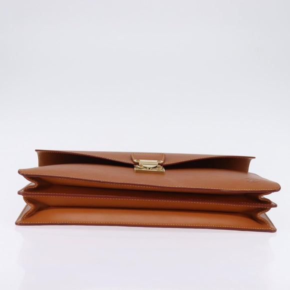 LOUIS VUITTON Epi Serviette Conseiller Briefcase Gold M54428 LV Auth BA5997
