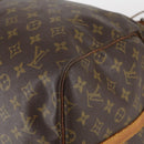 LOUIS VUITTON Monogram Keepall Bandouliere 55 Boston Bag M41414 LV Auth BA5999-12