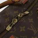 LOUIS VUITTON Monogram Keepall Bandouliere 55 Boston Bag M41414 LV Auth BA5999-19