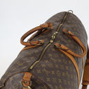 LOUIS VUITTON Monogram Keepall Bandouliere 55 Boston Bag M41414 LV Auth BA5999-6