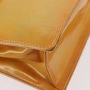 LOUIS VUITTON Monogram Vernis Spring Street Hand Bag Gris M91029 LV Auth BA6002-15