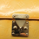 LOUIS VUITTON Monogram Vernis Spring Street Hand Bag Gris M91029 LV Auth BA6002-19