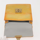 LOUIS VUITTON Monogram Vernis Spring Street Hand Bag Gris M91029 LV Auth BA6002-9