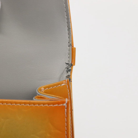 LOUIS VUITTON Monogram Vernis Spring Street Hand Bag Gris M91029 LV Auth BA6002