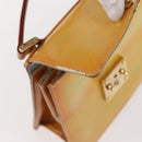 LOUIS VUITTON Monogram Vernis Spring Street Hand Bag Gris M91029 LV Auth BA6002-8