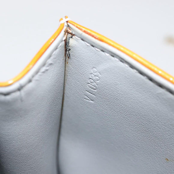 LOUIS VUITTON Monogram Vernis Spring Street Hand Bag Gris M91029 LV Auth BA6002