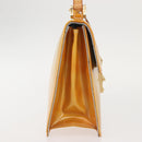 LOUIS VUITTON Monogram Vernis Spring Street Hand Bag Gris M91029 LV Auth BA6002-3