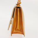 LOUIS VUITTON Monogram Vernis Spring Street Hand Bag Gris M91029 LV Auth BA6002-4