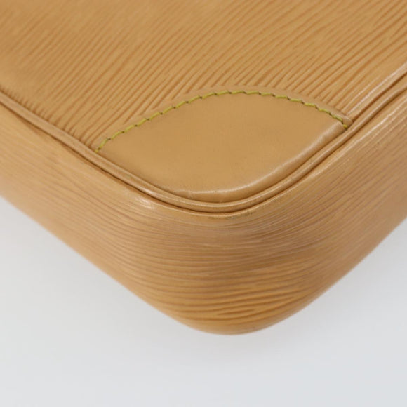 LOUIS VUITTON Epi Danube Shoulder Bag Beige M11910 LV Auth BA6003