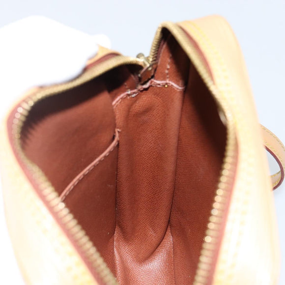 LOUIS VUITTON Epi Danube Shoulder Bag Beige M11910 LV Auth BA6003