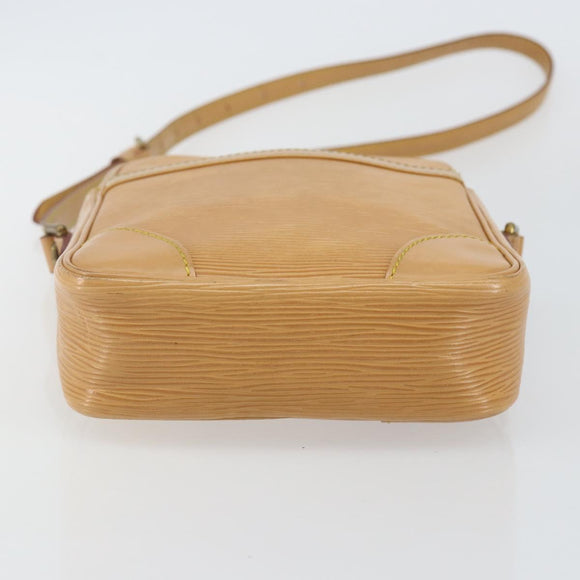 LOUIS VUITTON Epi Danube Shoulder Bag Beige M11910 LV Auth BA6003