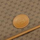 GUCCI Micro GG Supreme Shoulder Bag PVC Beige Gold 001 116 0924 Auth BA6004-14