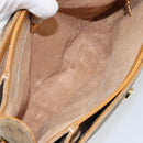 GUCCI Micro GG Supreme Shoulder Bag PVC Beige Gold 001 116 0924 Auth BA6004-17