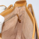 GUCCI Micro GG Supreme Shoulder Bag PVC Beige Gold 001 116 0924 Auth BA6004-18