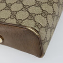 GUCCI GG Supreme Web Sherry Line Bag PVC Beige Gold 001 261 1086 Auth BA6005-11