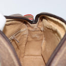 GUCCI GG Supreme Web Sherry Line Bag PVC Beige Gold 001 261 1086 Auth BA6005-18