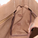 Burberrys Nova Check Tote Bag Canvas Beige Gold Auth BA601-17