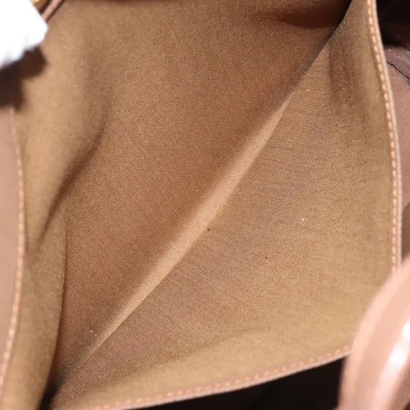 Burberrys Nova Check Tote Bag Canvas Beige Gold Auth BA601