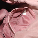 Stella MacCartney Chain Fabera Shoulder Bag Suede Pink Silver Auth BA6012-22