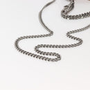 Stella MacCartney Chain Fabera Shoulder Bag Suede Pink Silver Auth BA6012-8