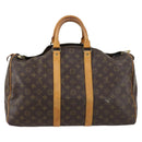 LOUIS VUITTON Monogram Keepall 45 Boston Bag M41428 LV Auth BA6013-3