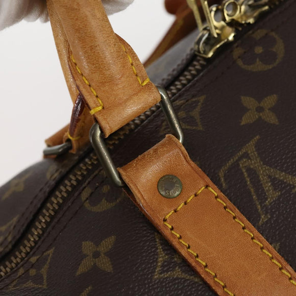 LOUIS VUITTON Monogram Keepall 50 Boston Bag M41426 LV Auth BA6016