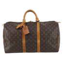 LOUIS VUITTON Monogram Keepall 50 Boston Bag M41426 LV Auth BA6016-13
