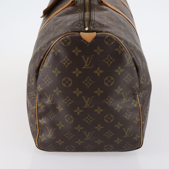 LOUIS VUITTON Monogram Keepall 50 Boston Bag M41426 LV Auth BA6016