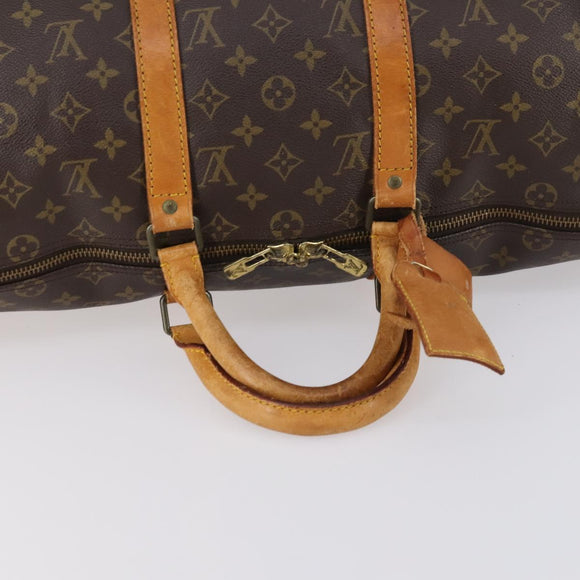 LOUIS VUITTON Monogram Keepall 50 Boston Bag M41426 LV Auth BA6016