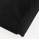 Salvatore Ferragamo Shoulder Bag Suede Gray Silver Auth BA6020-15