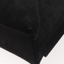 Salvatore Ferragamo Shoulder Bag Suede Gray Silver Auth BA6020-16