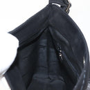 Salvatore Ferragamo Shoulder Bag Suede Gray Silver Auth BA6020-18