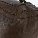 Chloe Hand Bag Leather Brown Gold Auth BA6021-10