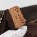 Chloe Hand Bag Leather Brown Gold Auth BA6021-20