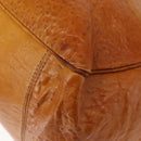 Chloe Bay Hand Bag Leather Brown Gold Auth BA6022-14