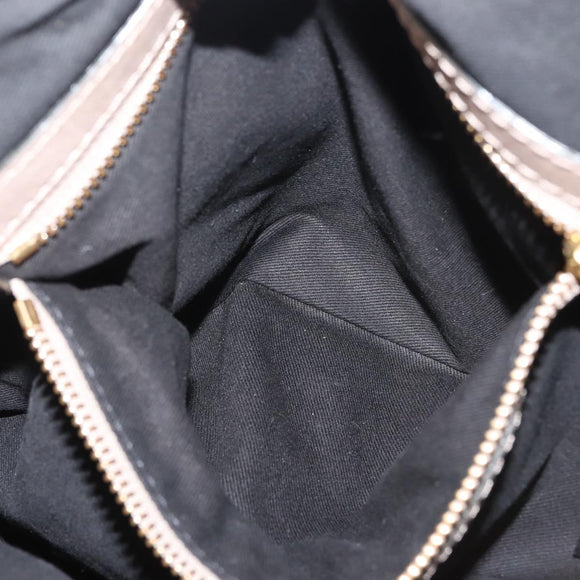 Chloe Bay Hand Bag Leather Brown Gold Auth BA6022