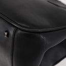 Salvatore Ferragamo Vala Shoulder Bag Leather Black Silver Auth BA6023-14