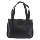 Salvatore Ferragamo Vala Shoulder Bag Leather Black Silver Auth BA6023-3