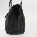 Salvatore Ferragamo Vala Shoulder Bag Leather Black Silver Auth BA6023-4