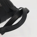 Salvatore Ferragamo Vala Shoulder Bag Leather Black Silver Auth BA6023-7