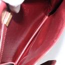 CARTIER Must Line Shoulder Bag Leather Bordeaux Gold Auth BA6028-11