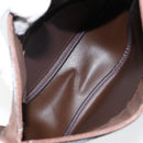 Burberrys Nova Check Shoulder Bag Canvas Beige Gold Auth BA6029-11